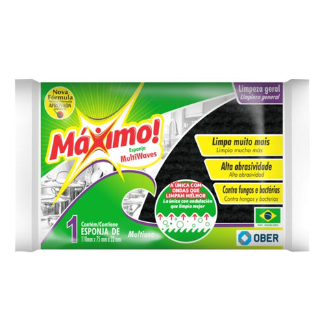 ESPONJA MAXIMO MULTI WAVES C/1