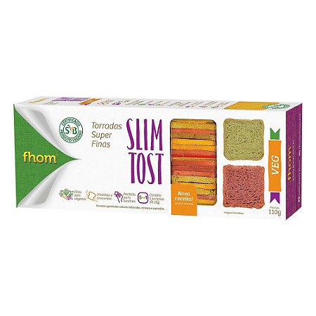 TORRADA FHOM SLIM TOST VEG 110g