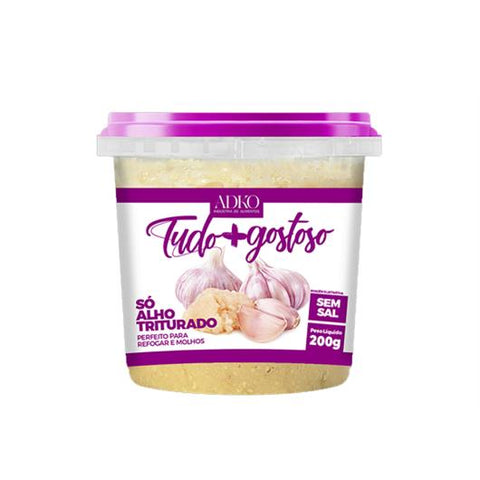 TEMPERO TIA MARIA ALHO TRITURADO S/SAL 200G