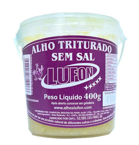 TEMPERO LUFON ALHO TRITURADO S/SAL 200g