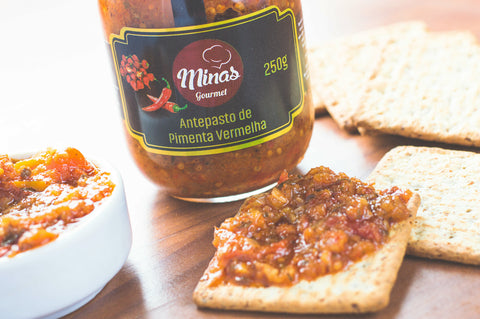 ANTEPASTO MINAS GOURMET PIMENTA BIQUINHO 250g