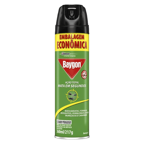 INSETICIDA BAYGON AERO 360ML ACAO TOTAL