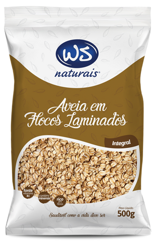 AVEIA WS NATURAIS FLOCOS LAMINADOS 500g