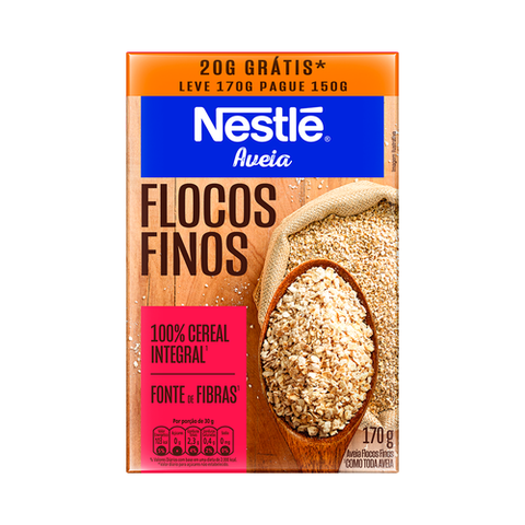 AVEIA NESTLE FLOCOS LV170G PG150G FINOS