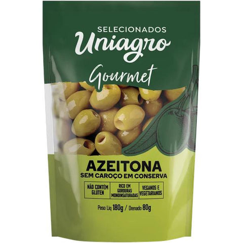 AZEITONA UNIAGRO S/ CAROCO SH 80g