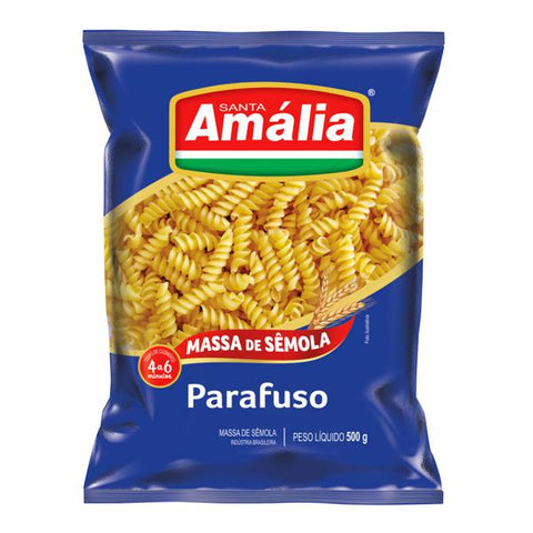 MASSA STA AMALIA SEMOLA PARAFUSO 500G