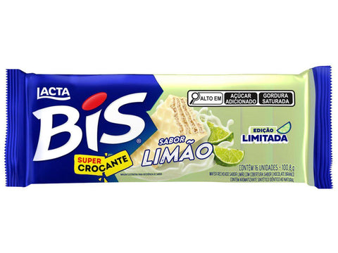 CHOCOLATE LACTA BIS 100,8G LIMAO