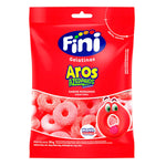 BALA FINI GELATINAS 90G AROS MORANGO
