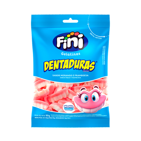 BALA FINI GELATINAS 90G DENTADURAS