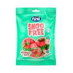 BALA FINI SMOOFREE TIJOLINHO MORANGO NATA 80g