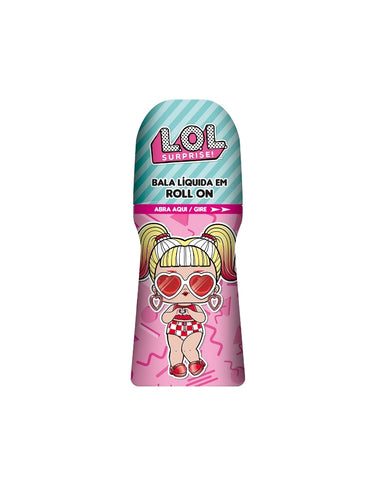 BALA GO PLAY LIQ ROLL ON 30ML TRANSF MORANGO