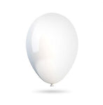 BALAO ALEGRIA FESTA LISO BRANCO T.6,5 C/50