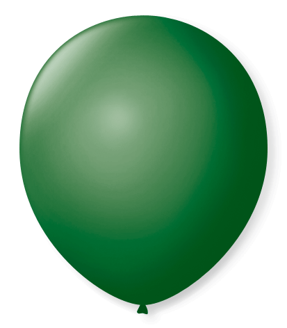BALAO ALEGRIA FESTA LISO VERDE T.6,5 C/50