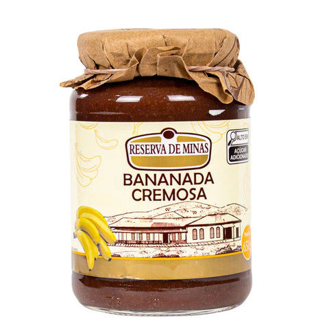 BANANADA CREMOSA RESERVA DE MINAS 650g