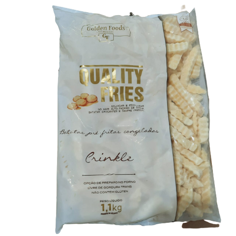 BATATA PRE FRITA QUALITY FRIES CRINKLE 1,1kg