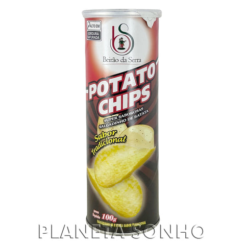 BATATA CHIPS BEIRAO DA SERRA 100G TRADICIONAL