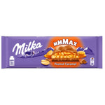 CHOCOLATE MILKA MAX AMENDOIM CARAMELO 276g