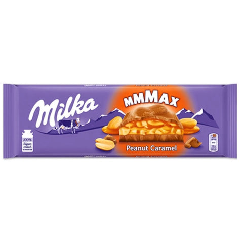 CHOCOLATE MILKA MAX AMENDOIM CARAMELO 276g