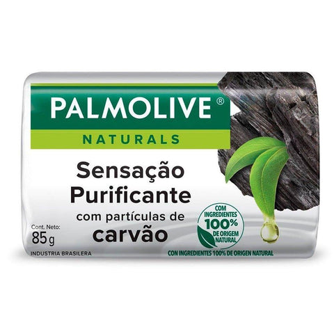 SABONETE PALMOLIVE NATURALS CARVAO 85g