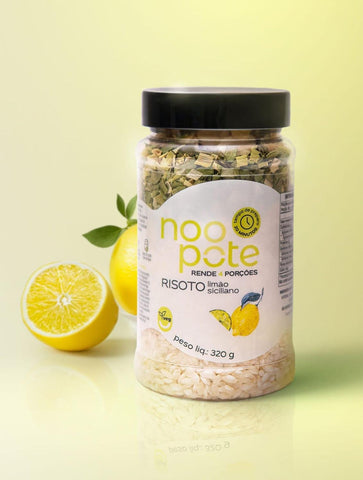 RISOTO NOOPOTE 4 PORCOES 320G LIMAO SICILIANO