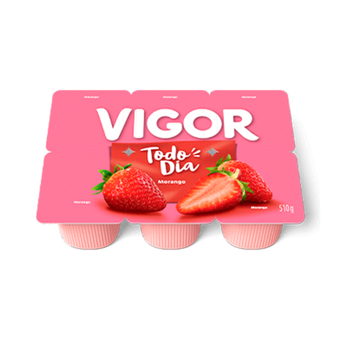 IOGURTE VIGOR POLPA TODO DIA MORANGO 510g