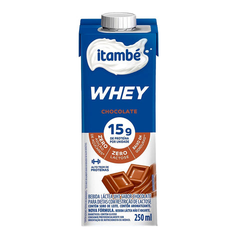 BEBIDA LACTEA ITAMBE WHEY 250ML CHOCOLATE