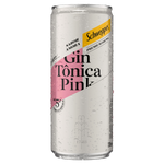 DRINK SCHWEPPES LT 310ML GIN TONICA PINK