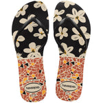 HAVAIANAS FLAT MIX BEGE/PRETO 37/38