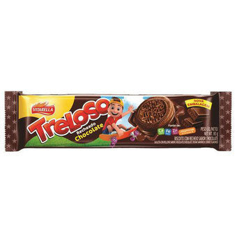 BISCOITO VITARELLA TRELOSO RECH CHOCOLATE 74g