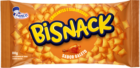 BISCOITO PANCO BISNACK GALETO 80g