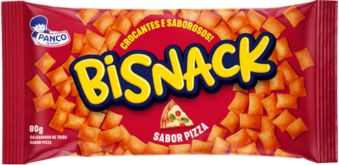 BISCOITO PANCO BISNACK PIZZA 80g
