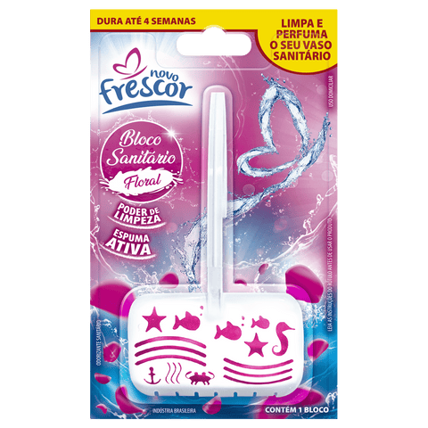 BLOCO SANITARIO DCASA FLORAL 1AP+1RF 28g