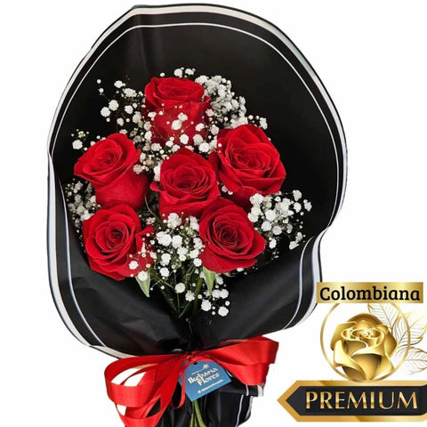 BOUQUET DE ROSAS C/6