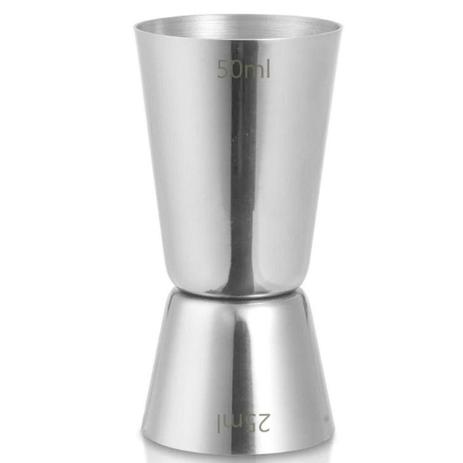 DOSADOR MIMO STYLE INOX BEBIDAS DUPLO 25ML/50ML