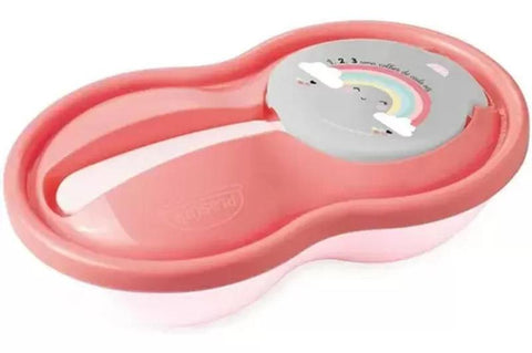 POTE PLAST PLASUTIL ARCO IR PAPINHA C/COLHER 320ml