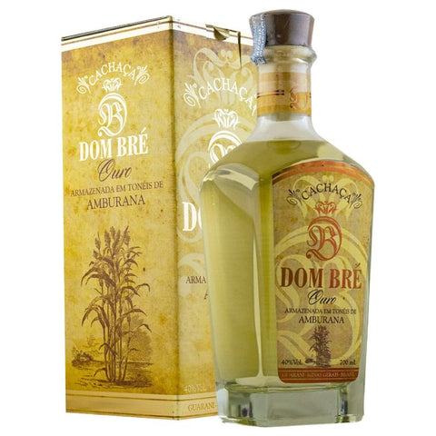 CACHACA DOM BRE OURO AMBURANA 700ml