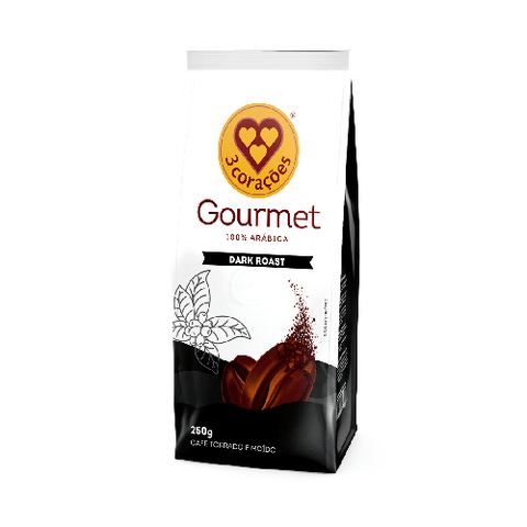 CAFE 3 CORACOES GOURMET DARK ROAST 250g