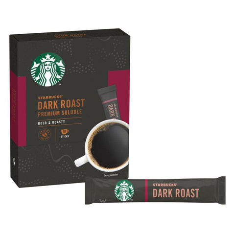 CAFE SOLUVEL STARBUCKS DARK ROAST C/10 SH 23g