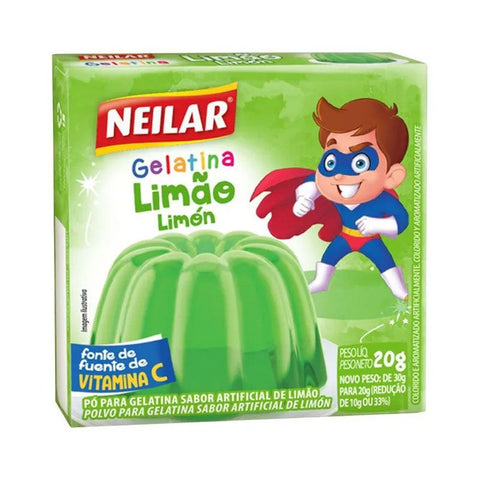 GELATINA NEILAR LIMAO 30G
