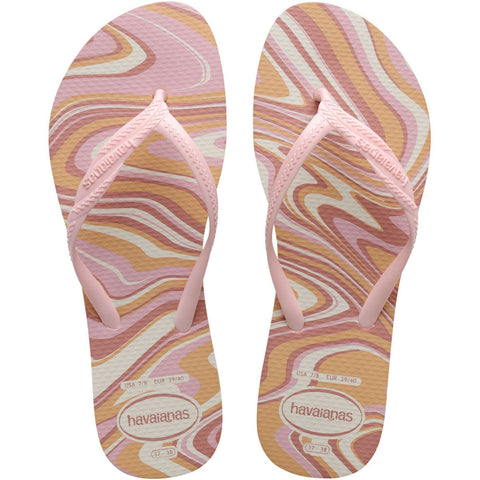 HAVAIANAS FANTASIA STYLE BRANCO/ROSA 39/40