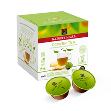 CAPSULA CHA NATURES HEART VERDE ABACAXI GENGIBRE C/12 72g