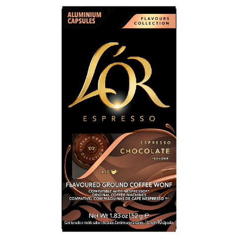 CAPSULA LOR ESPRESSO C/10 52g CHOCOLATE