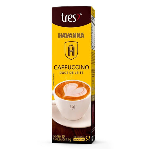 CAPSULA 3 CORACOES HAVANNA CAPPUCCINO DC C/10 110g