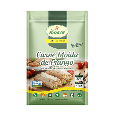 CARNE MOIDA FRANGO KORIN ORGANICO 400g