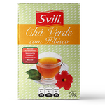 CHA VERDE COM HIBISCO SVILI 50g
