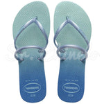 HAVAIANAS FLAT DUO IRI AZUL WATER 33/34