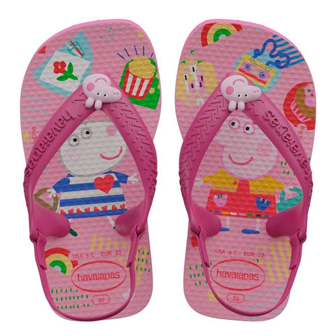 HAVAIANAS NEW BABY PEPA ROSA FLUX 17/18