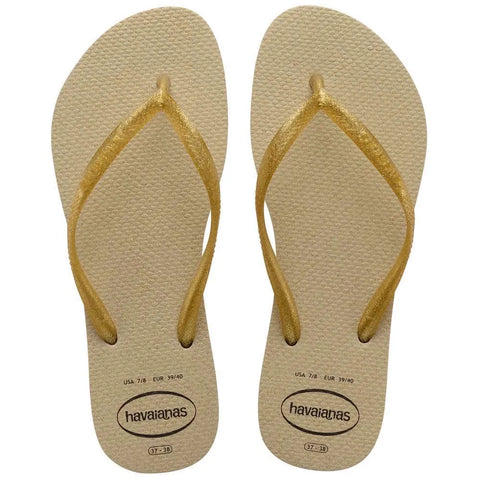 HAVAIANAS SLIM GLOSS AREIA 35/36