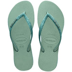 HAVAIANAS SLIM SPARKLE II ARGILA 39/40