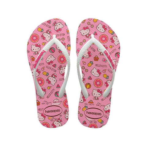HAVAIANA SLIM HELLO KITTY ROSA MACARON 31/32